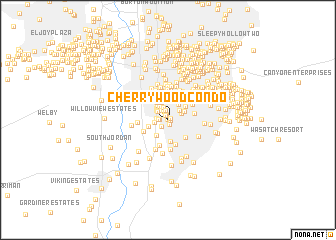 map of Cherrywood Condo