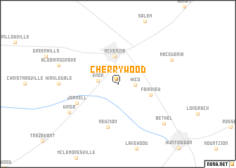 map of Cherrywood