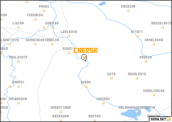 map of Chersk