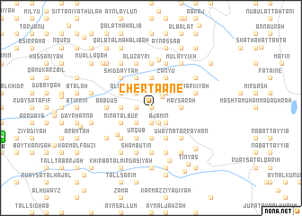 map of Chertaane