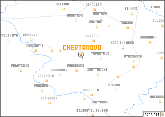 map of Chertanovo