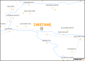 map of Chertikha