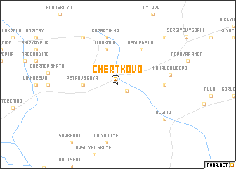 map of Chertkovo