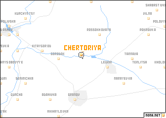 map of Chertoriya