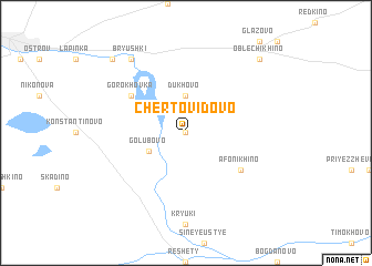 map of Chertovidovo