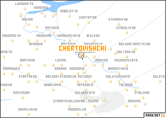 map of Chertovishchi