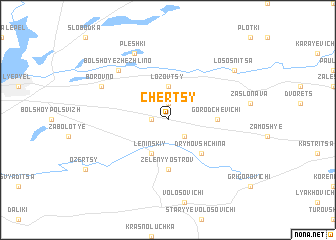 map of Chertsy