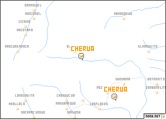 map of Cherua