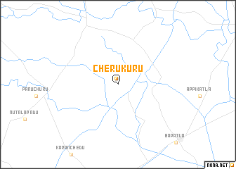 map of Cherukūru