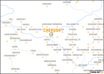 map of Cherūsh
