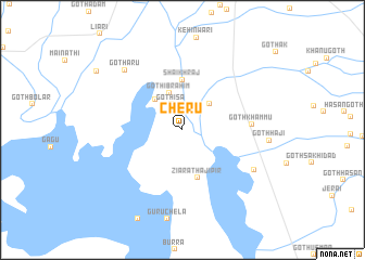 map of Cheru