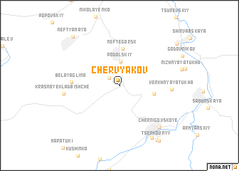 map of Chervyakov