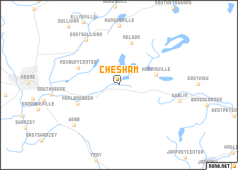 map of Chesham