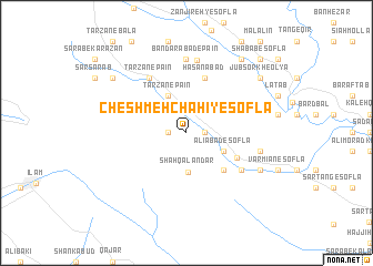 map of Cheshmeh Chāhī-ye Soflá