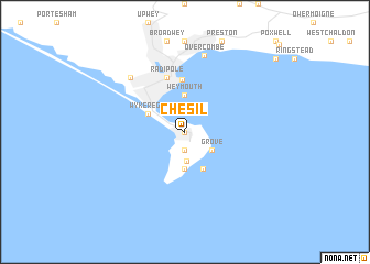 map of Chesil