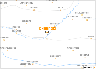 map of Chesnoki