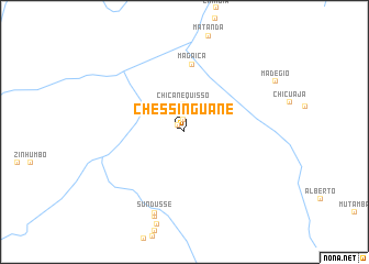 map of Chessinguane