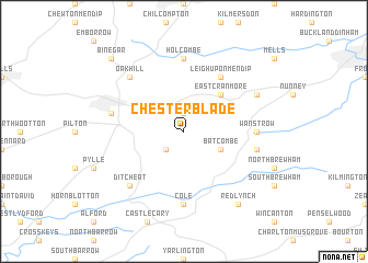 map of Chesterblade
