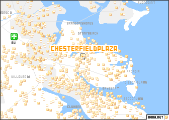 map of Chesterfield Plaza