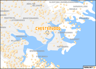 map of Chesterwood