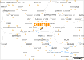 map of Chestres