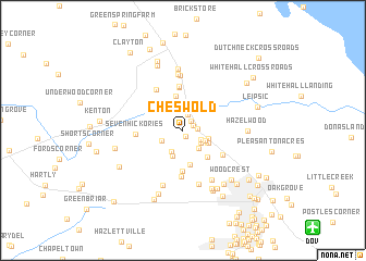 map of Cheswold