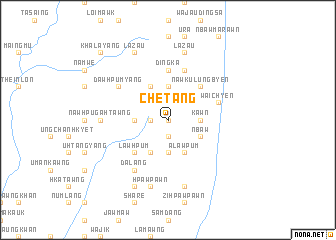 map of Chetang