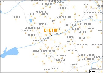 map of Chetan