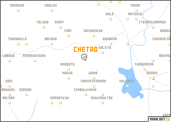 map of Chetao