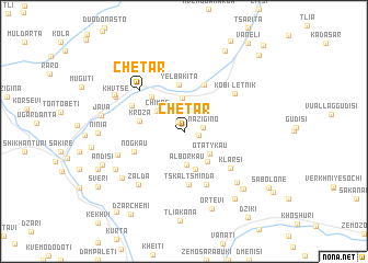 map of Chetar
