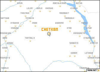 map of Chetkan