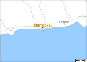 map of Chetkoysu