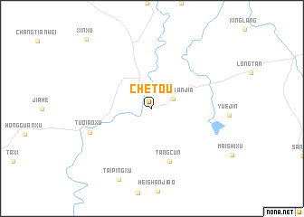 map of Chetou