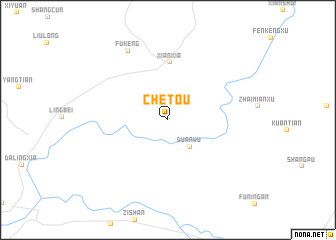 map of Chetou