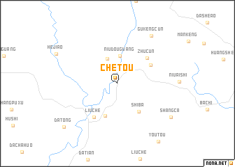 map of Chetou