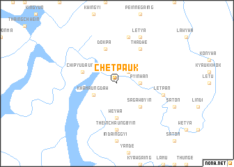 map of Chetpauk