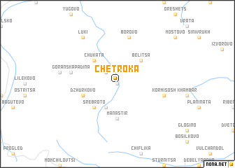 map of Chetroka