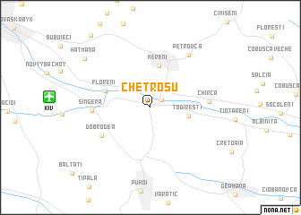 map of Chetrosu