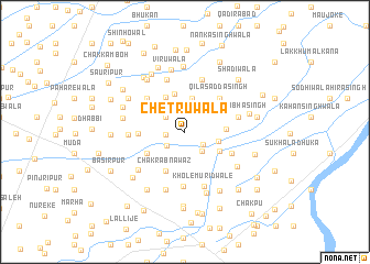 map of Chetruwāla