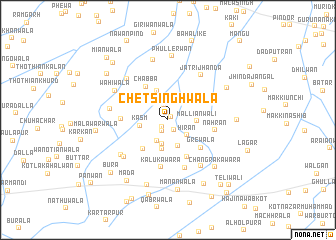 map of Chet Singhwāla