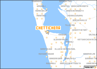 map of Chettichena