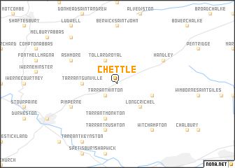 map of Chettle