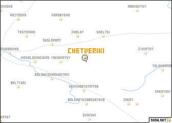 map of Chetveriki