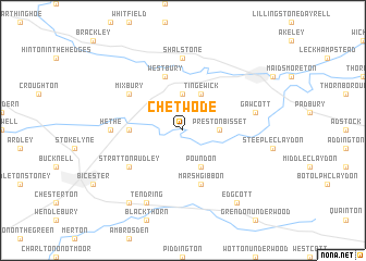 map of Chetwode