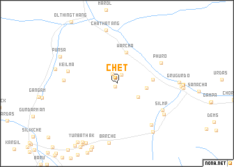 map of Chet