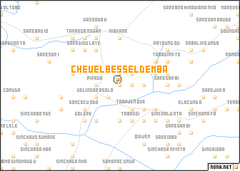 map of Cheuel Bessel Demba