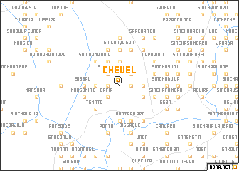 map of Cheuel