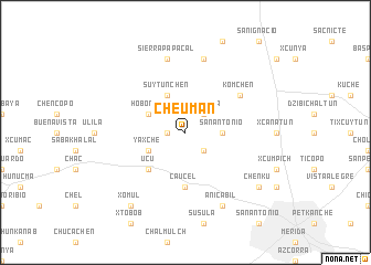 map of Cheuman