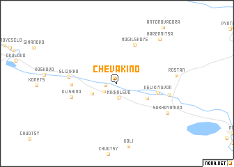 map of Chevakino