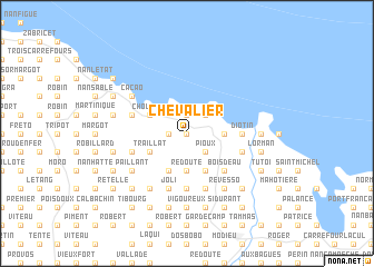 map of Chevalier